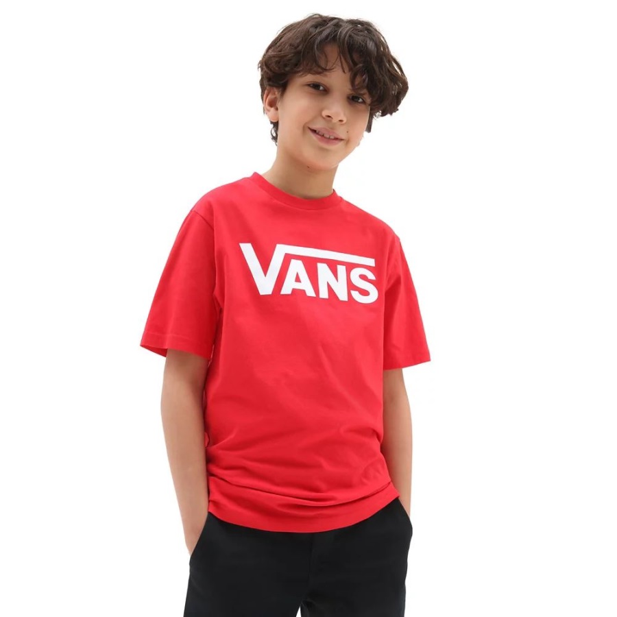 T-shirt Vans Classic Garçons (8-14 Ans) Rouge