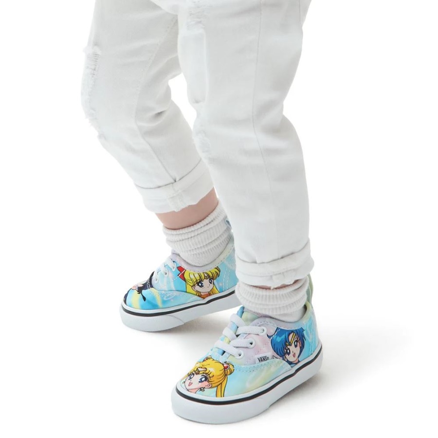 Vans X Pretty Guardian Sailor Moon Chaussures Authentiques à Lacets élastiques (1-4 Ans) Multi