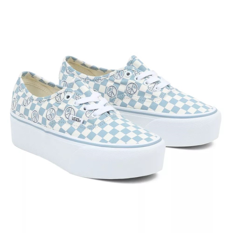 Vans Authentiques Chaussures Stackform Bleu