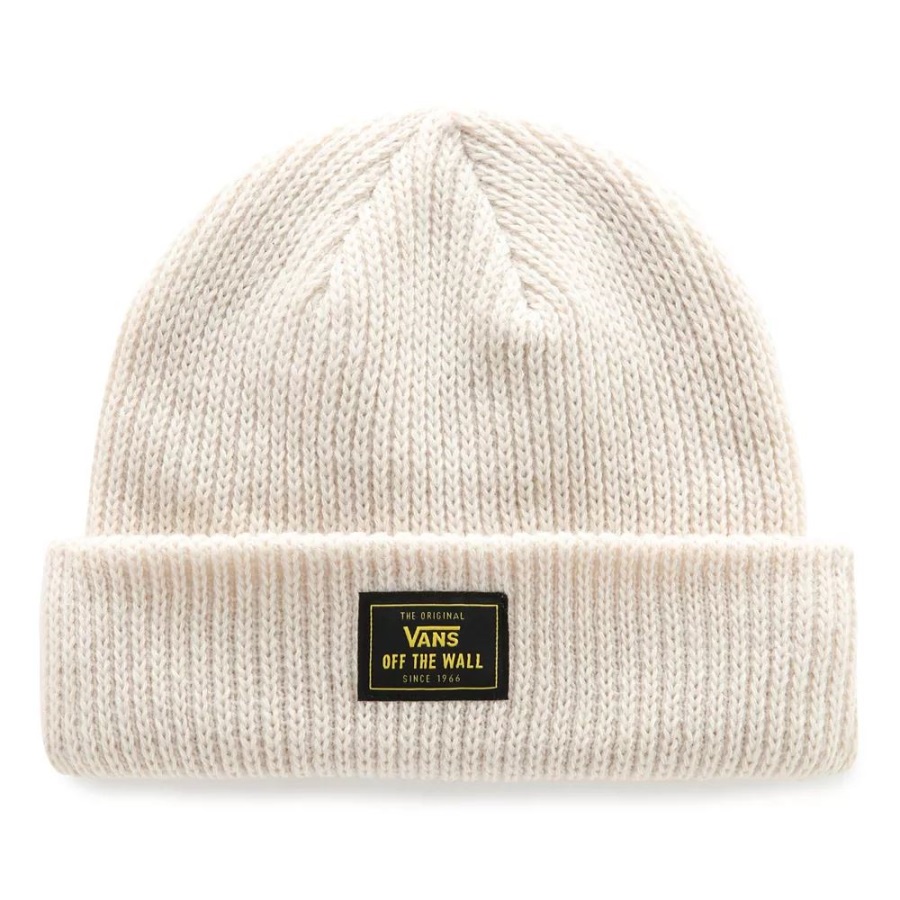 Vans Bruckner Bonnet à Revers Beige