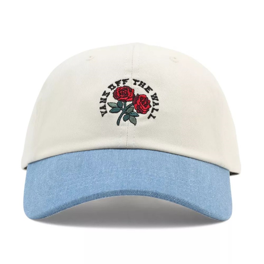 Vans Camburn Incurvé Bill Jockey Chapeau Blanc