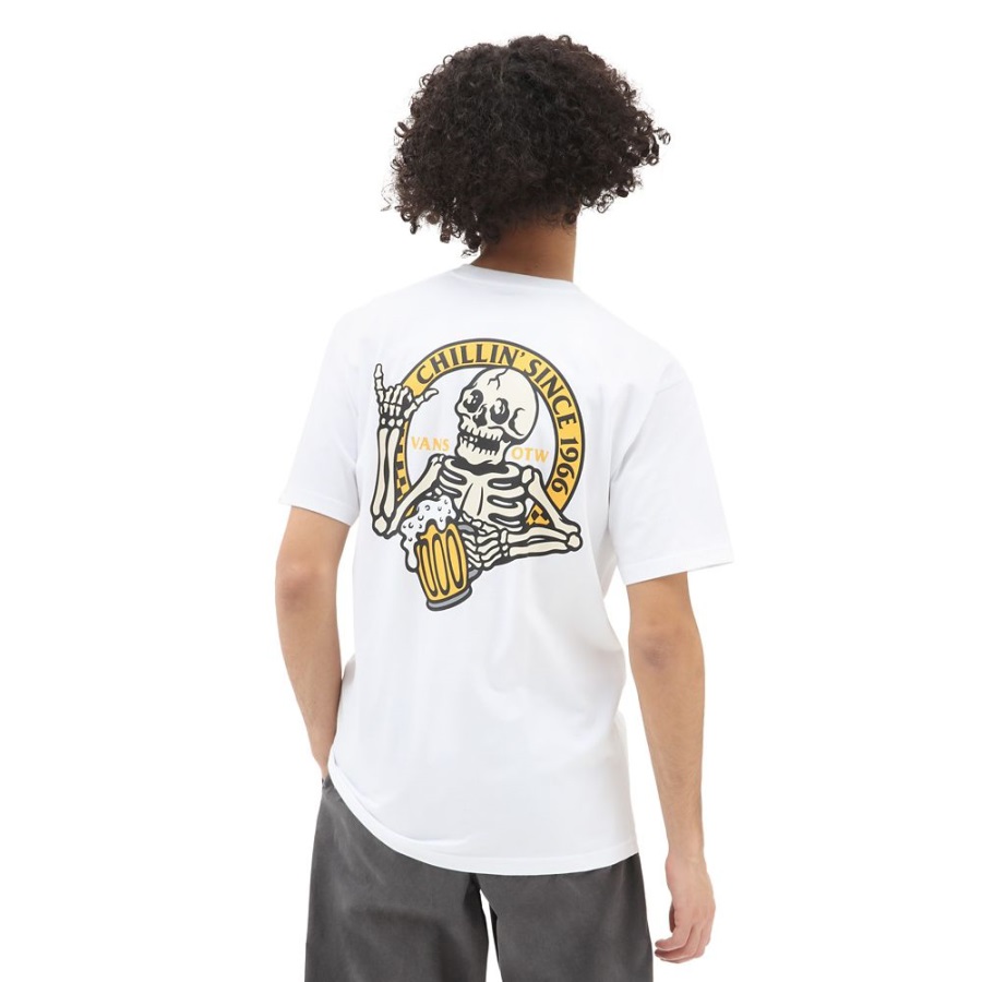 Vans Chillin Depuis 66 T-shirt Blanc