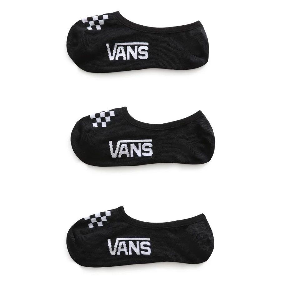 Vans Classic Canoodle Chaussettes Us 1-6 (3 Paires) Noir-blanc