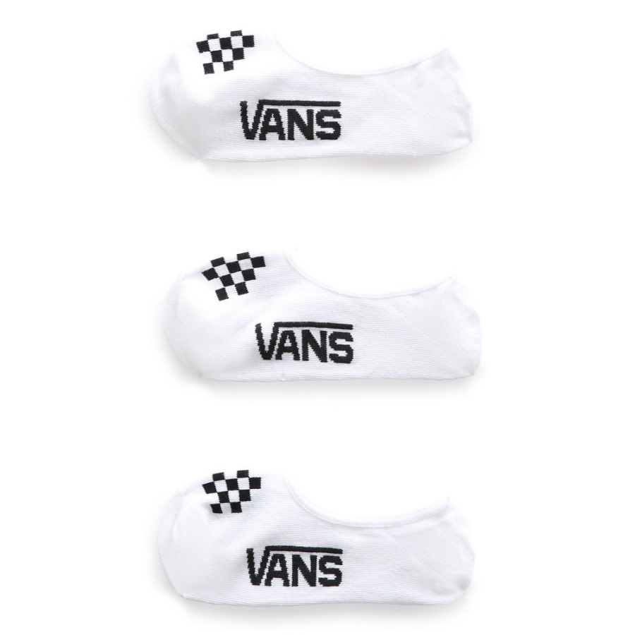 Vans Classic Canoodle Chaussettes Us 1-6 (3 Paires) Blanc