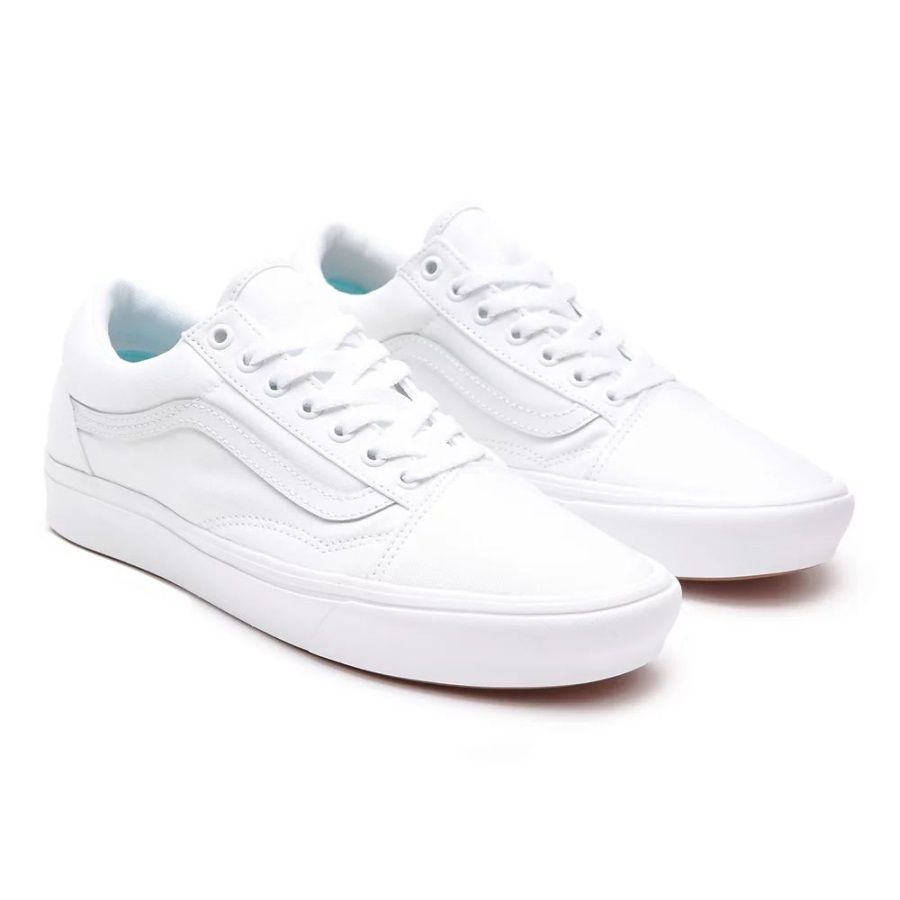 Vans Classic Comfycush Old Skool Chaussures Blanc