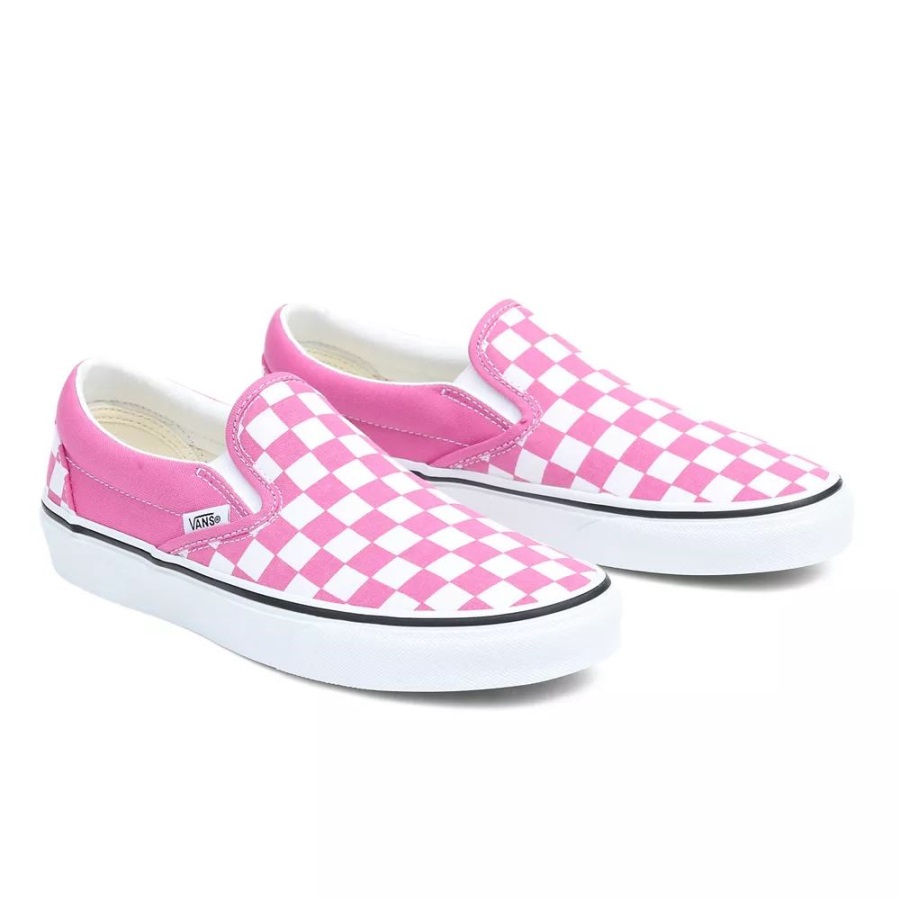 Vans Classic Slip-on Chaussures Blanc-rose