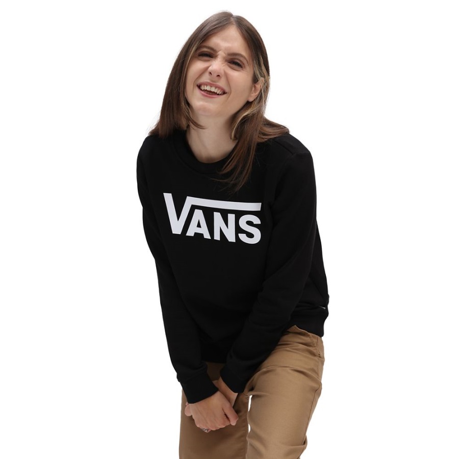 Vans Classic V Pull Ras Du Cou Noir