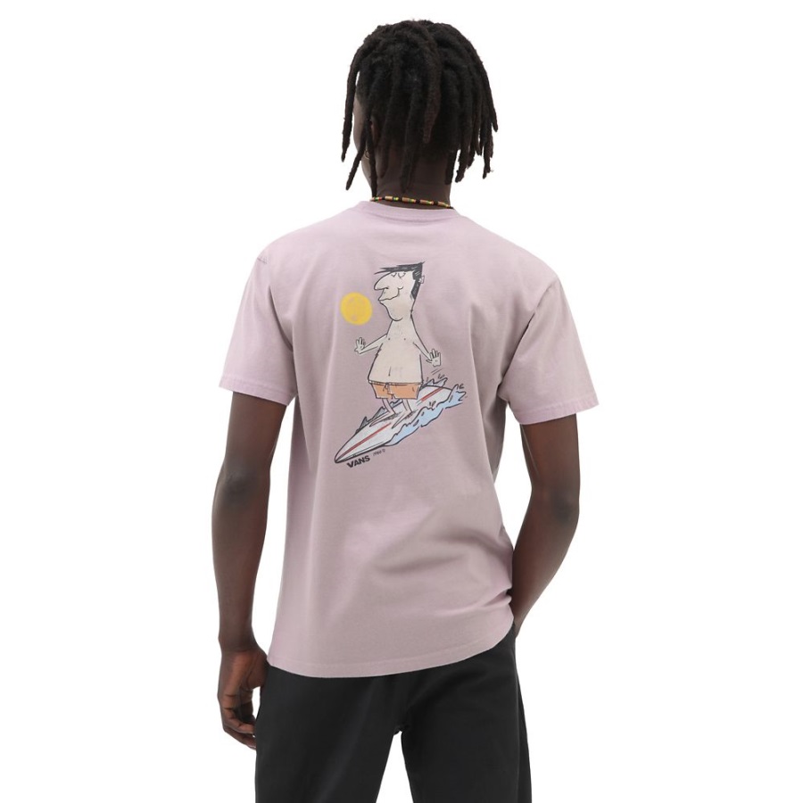 Vans Coasting En T-shirt Rose