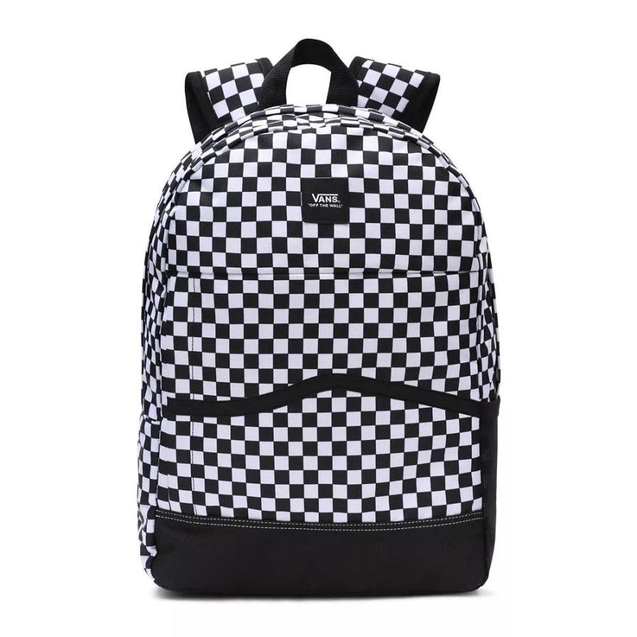 Vans Construct Skool Sac à Dos Femme Noir-blanc