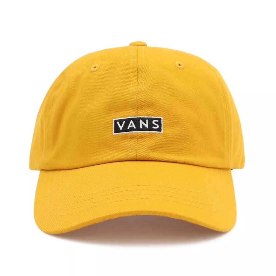 Vans Chapeau Courbé Bill Jockey Jaune-orange