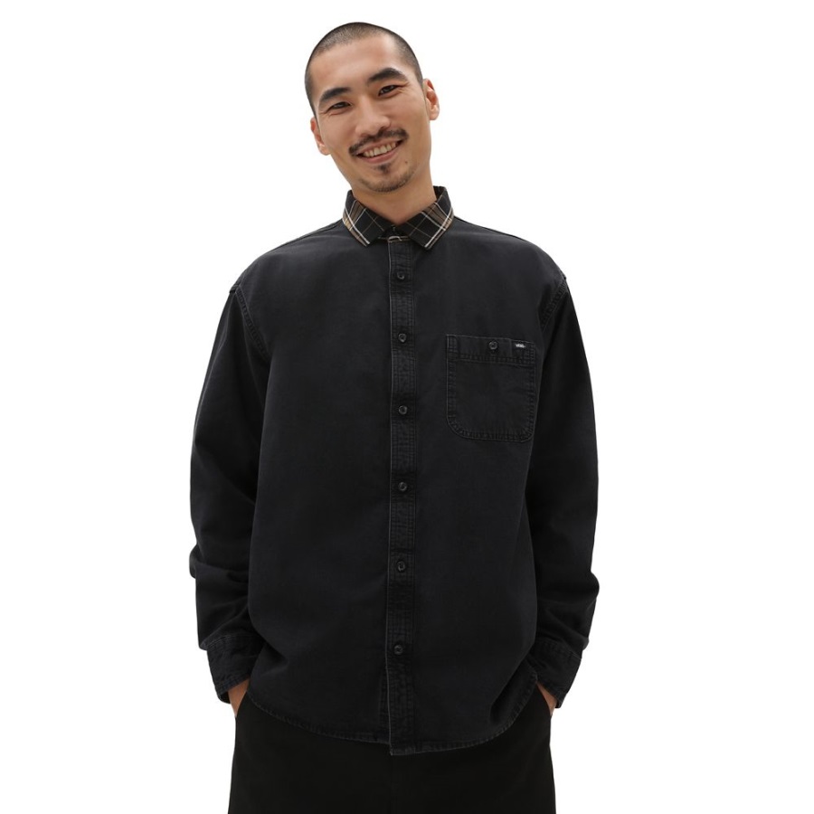 Vans Chemise Tissée Deerfiel Noir