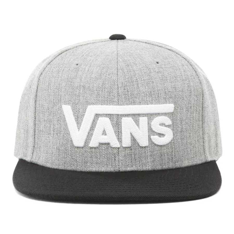 Casquette Vans Drop V Snapback Gris
