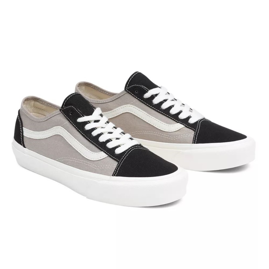 Vans Eco Theory Old Skool Chaussures Fuselées Noir-gris