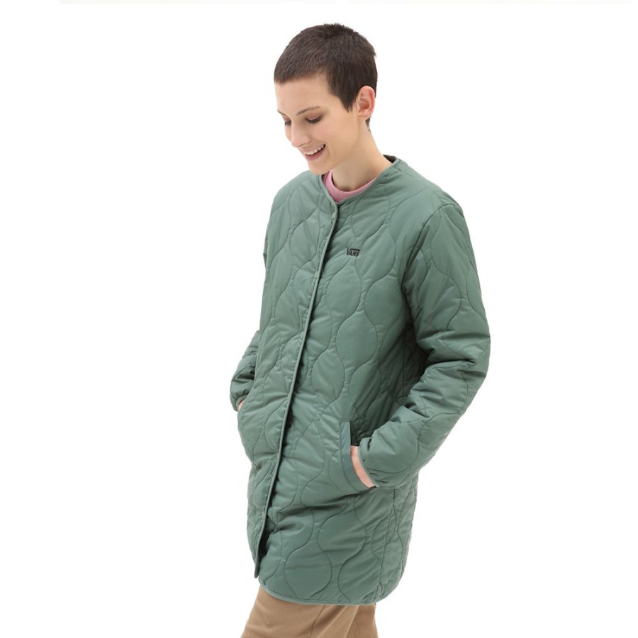 Vans Forces Veste Longue Rev Liner Vert