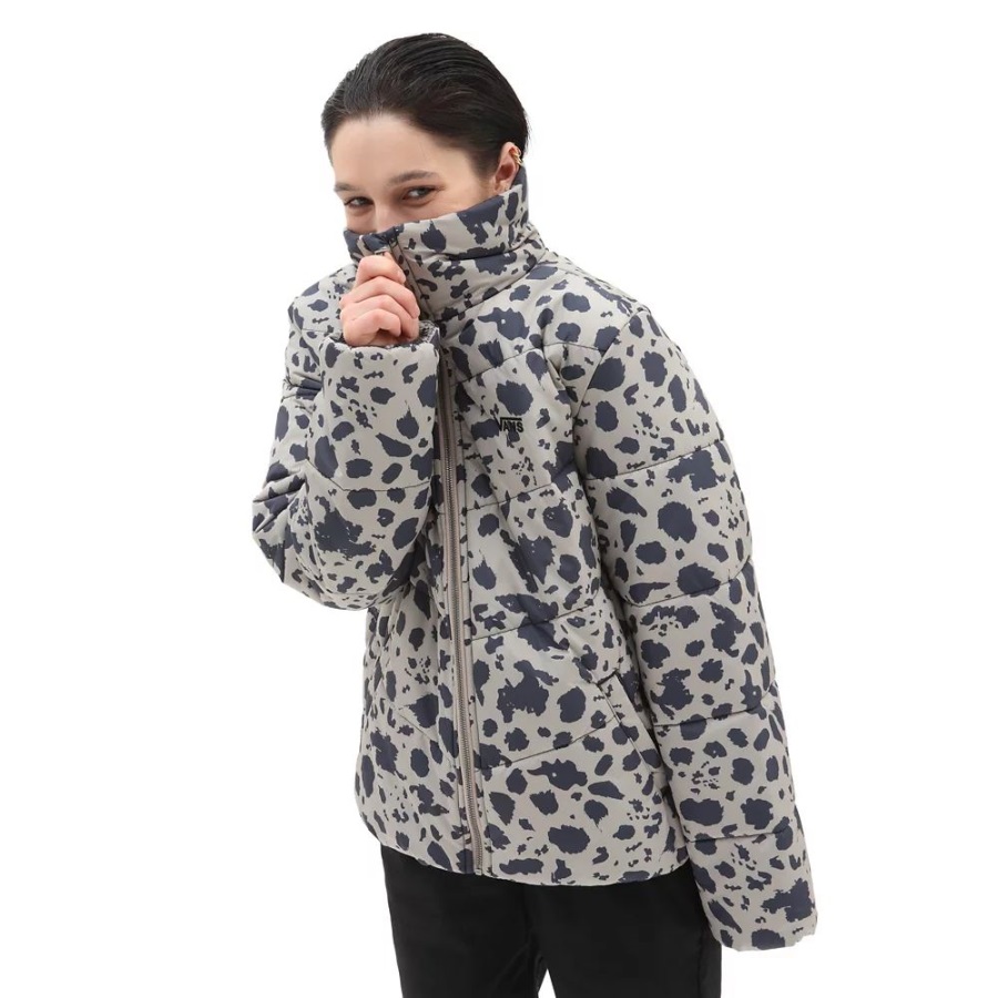 Vans Fonderie Print Puff Mte Veste Noir