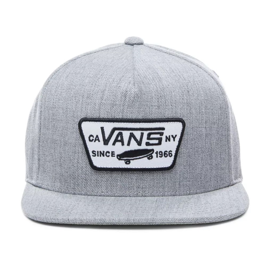 Vans Full Patch Snapback Chapeau Gris