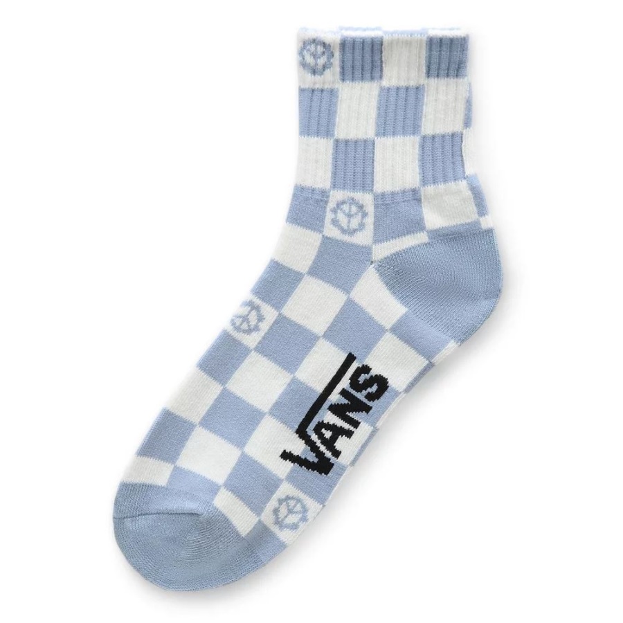 Chaussettes Mi-mollet Graphiques Vans (1 Paire) Bleu