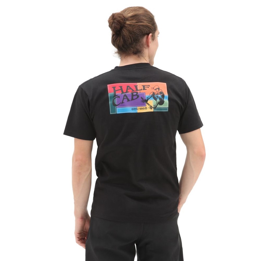 Tee Shirt Vans Half Cab 30th Noir