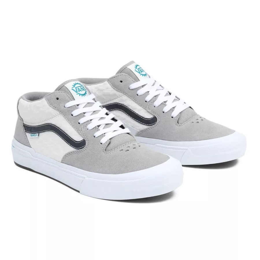 Vans Kevin Peraza Bmx Style 114 Chaussures Gris-blanc
