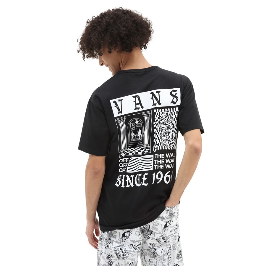 Vans Kevin Peraza T-shirt Off The Wall Noir