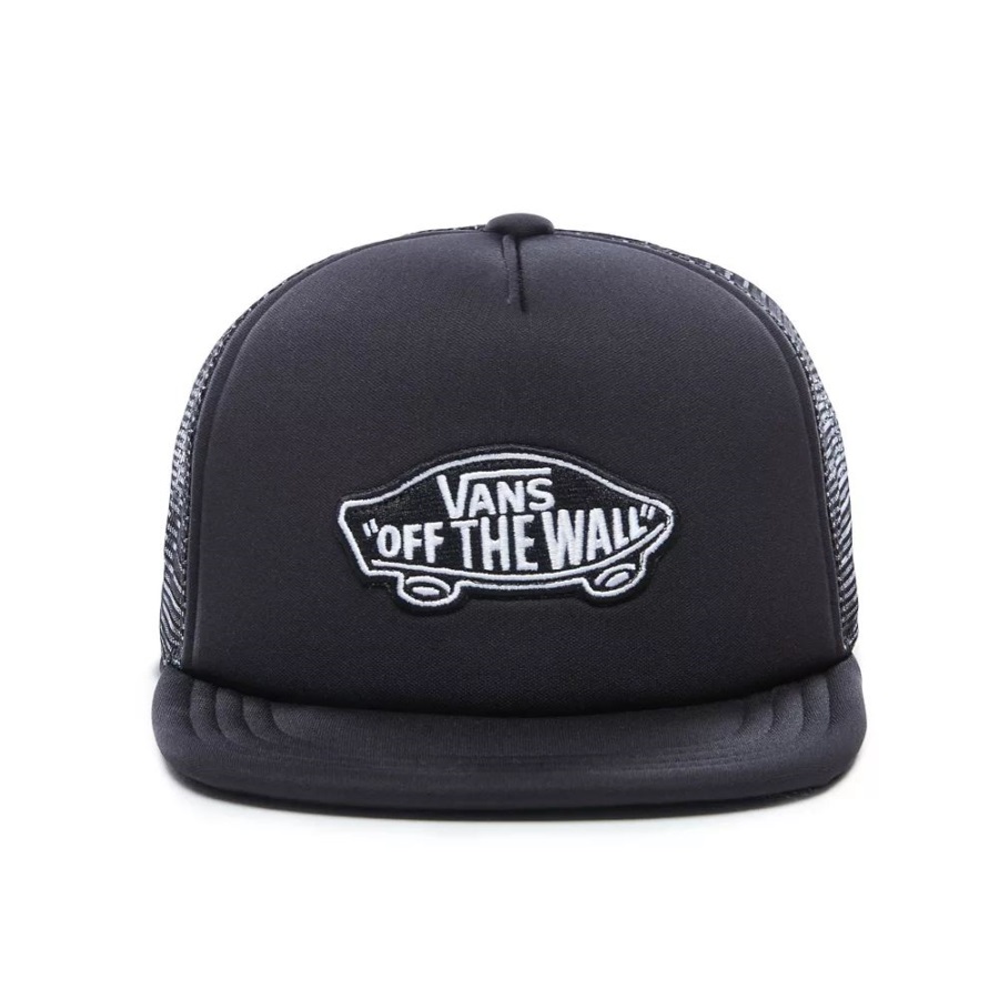 Vans Kids Classic Patch Trucker Hat (8-14 Ans) Noir