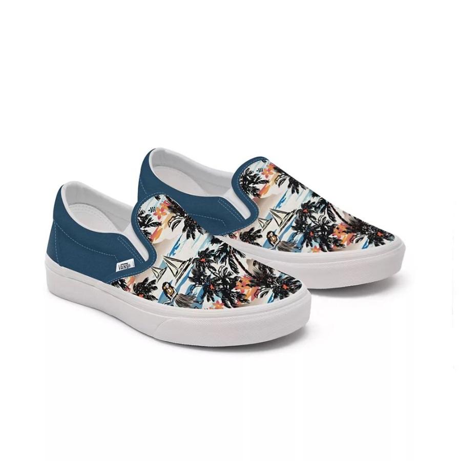 Vans Kids Customs Aloha Slip-on (4-8 Ans)