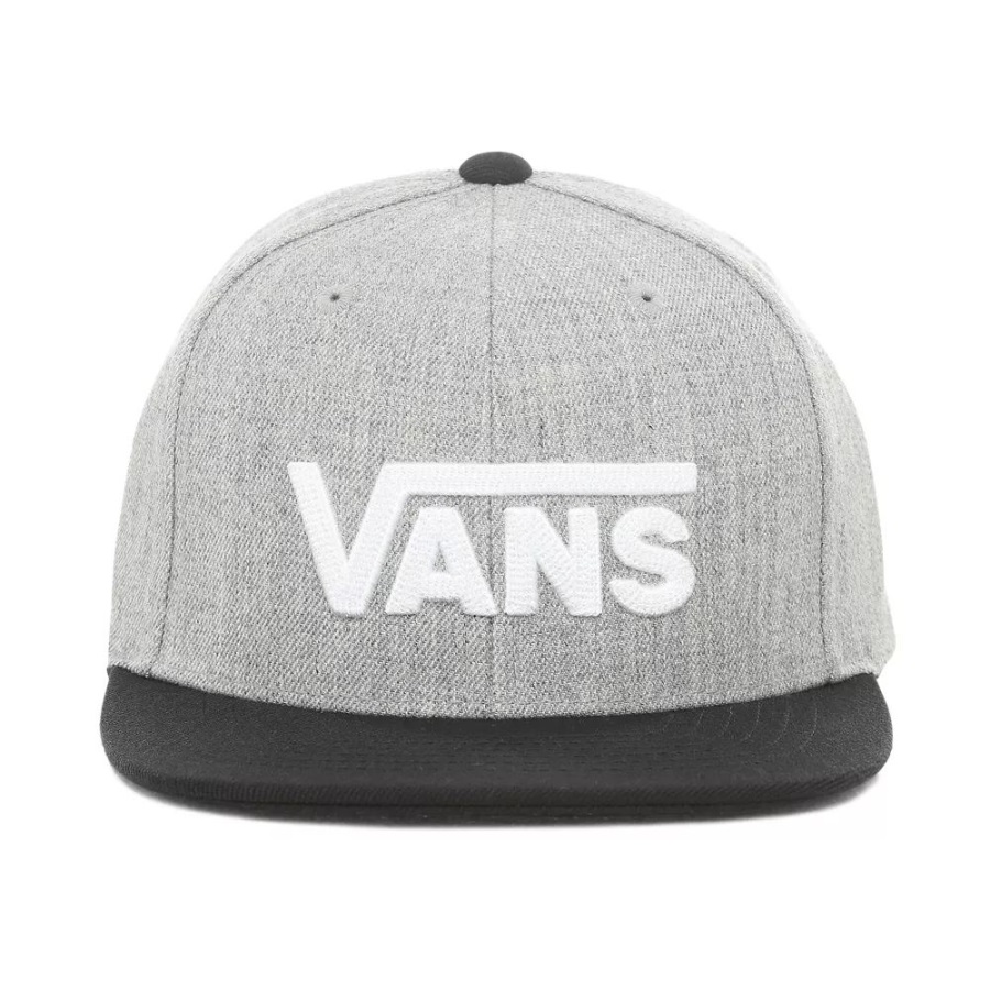Vans Casquette Enfant Drop V Snapback (8-14 Ans) Gris