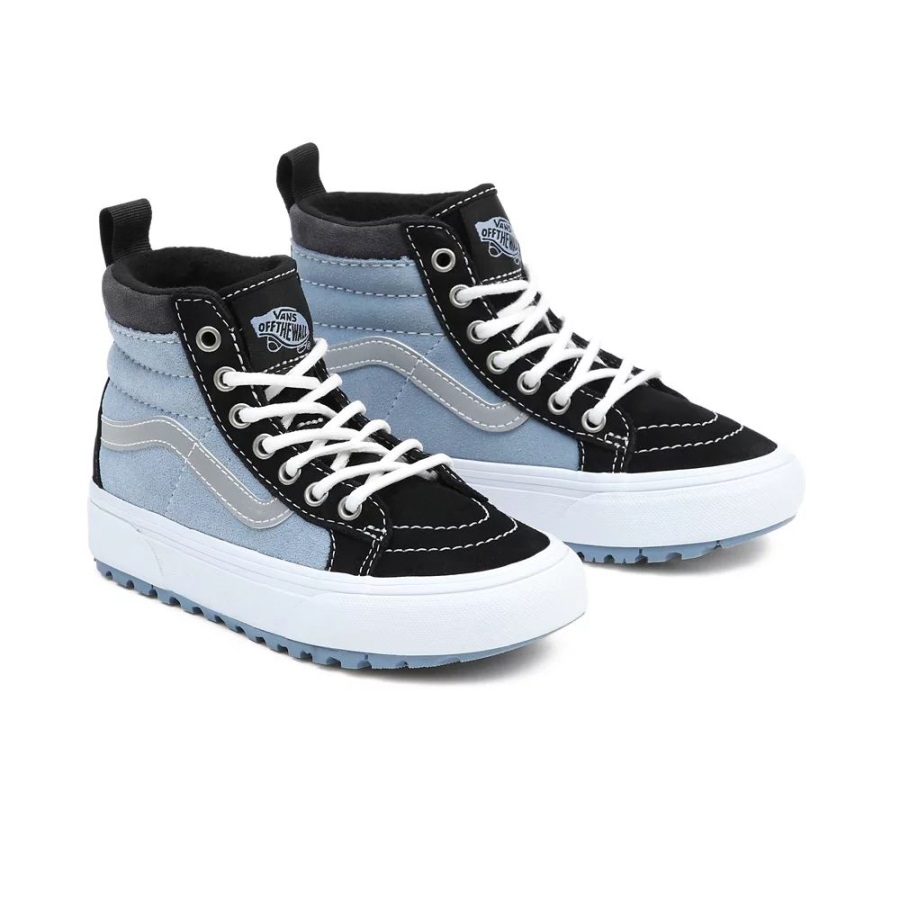 Chaussures Vans Kids Sk8-hi Mte-1 (4-8 Ans) Bleu-noir