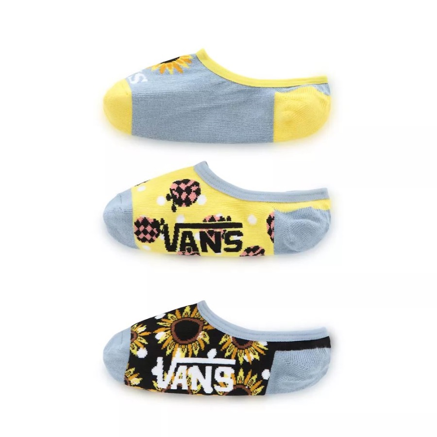 Vans Kids Chaussettes Tournesol Mix Canoodle (3 Paires) Noir-blanc