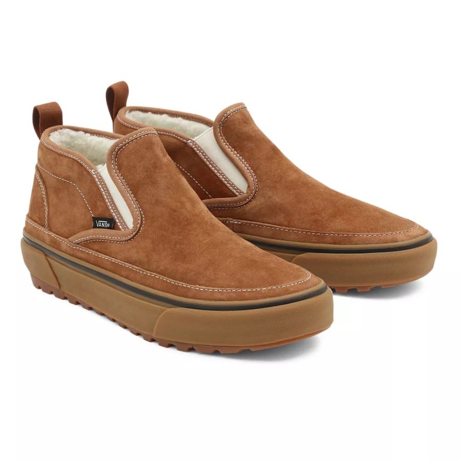 Vans Mid Slip Mte-1 Chaussures Marron