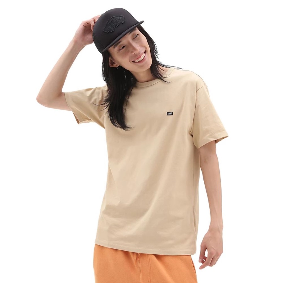 Vans Off The Wall T-shirt Classique Beige