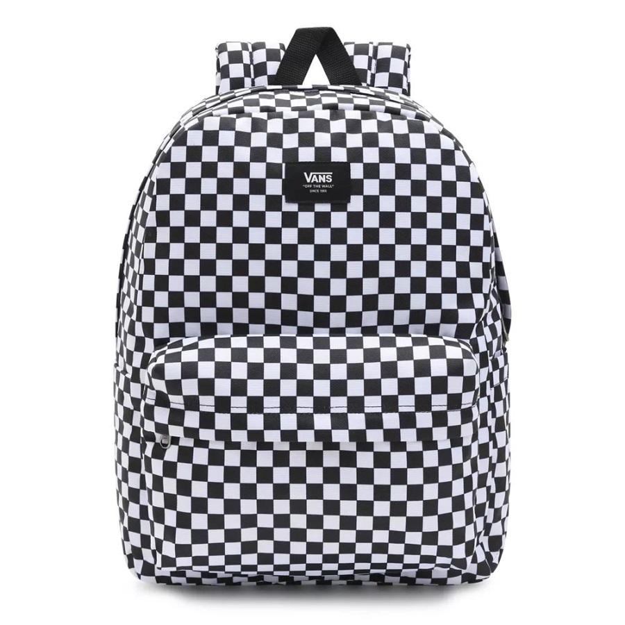 Vans Old Skool Check Sac à Dos Noir-blanc