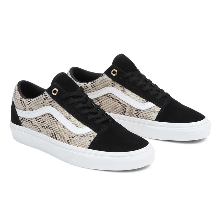 Chaussures Vans Old Skool Noir-beige