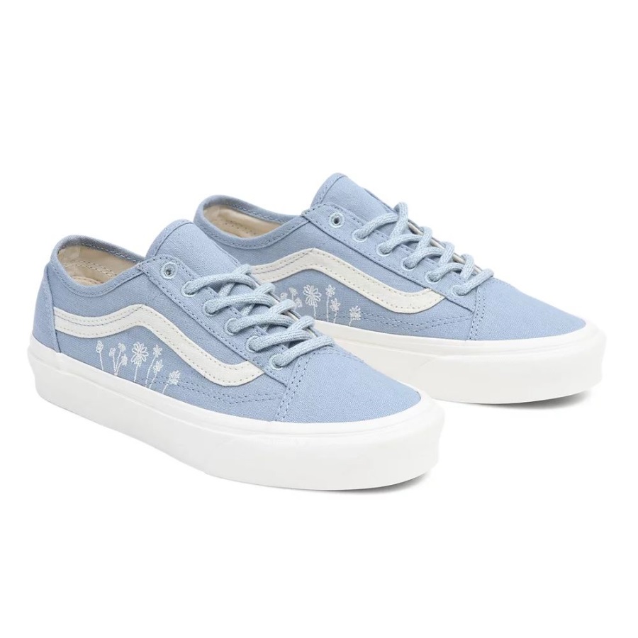 Vans Old Skool Chaussures Fuselées Bleu