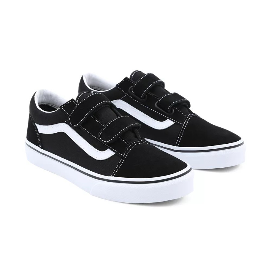 Chaussures Vans Old Skool V (8-14 Ans) Jeune Noir