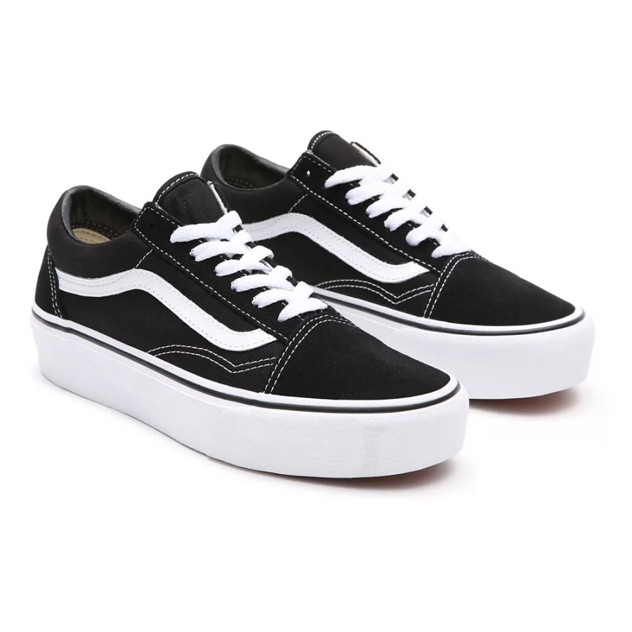 Vans Plateforme Old Skool Chaussures Noir