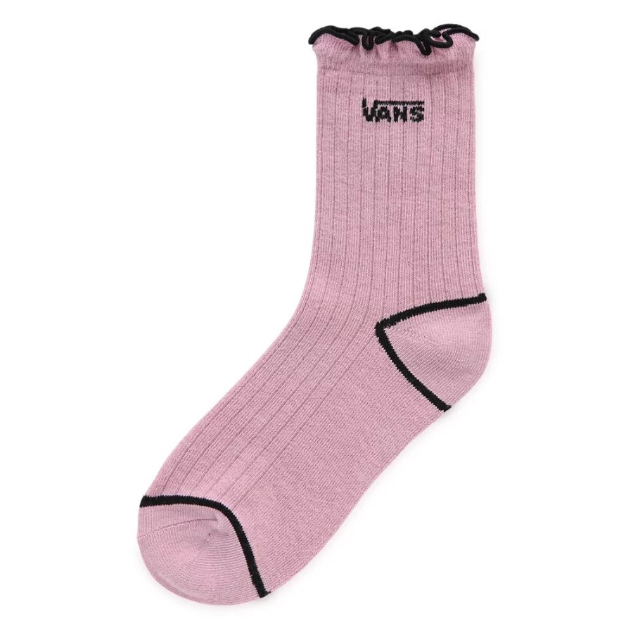 Vans Chaussettes à Volants (1 Paire) Rose