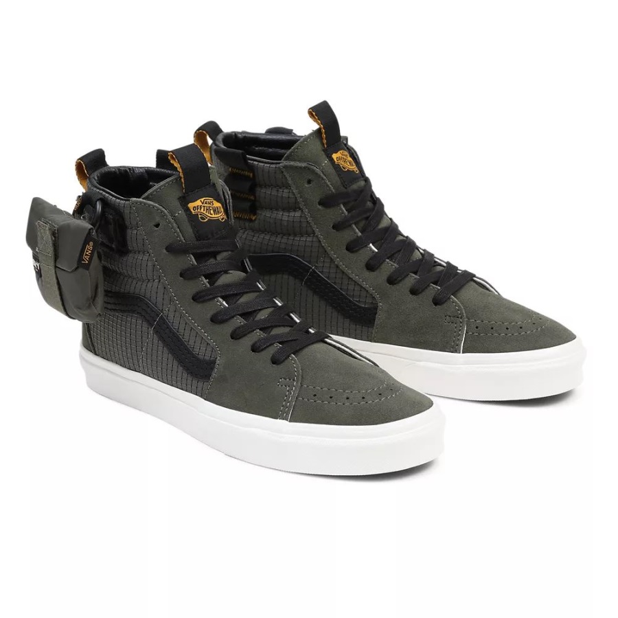 Chaussures Vans Sk8-hi Cmty Vert