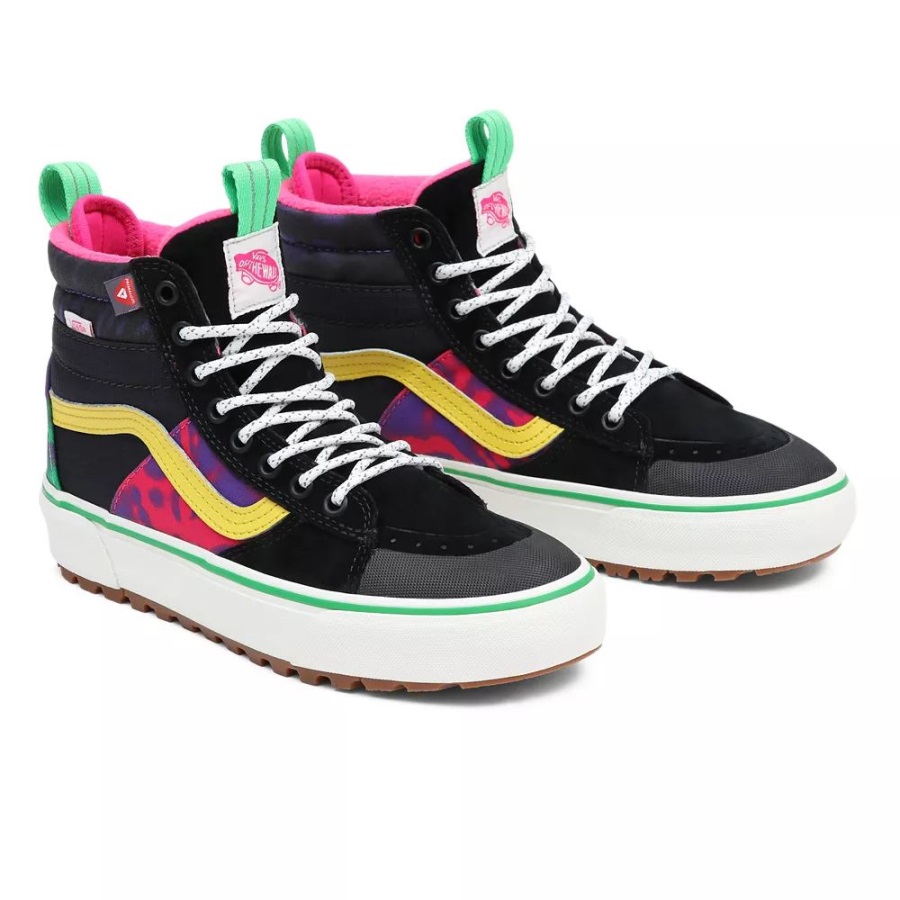 Chaussures Vans Sk8-hi Mte-2 Noir-rose
