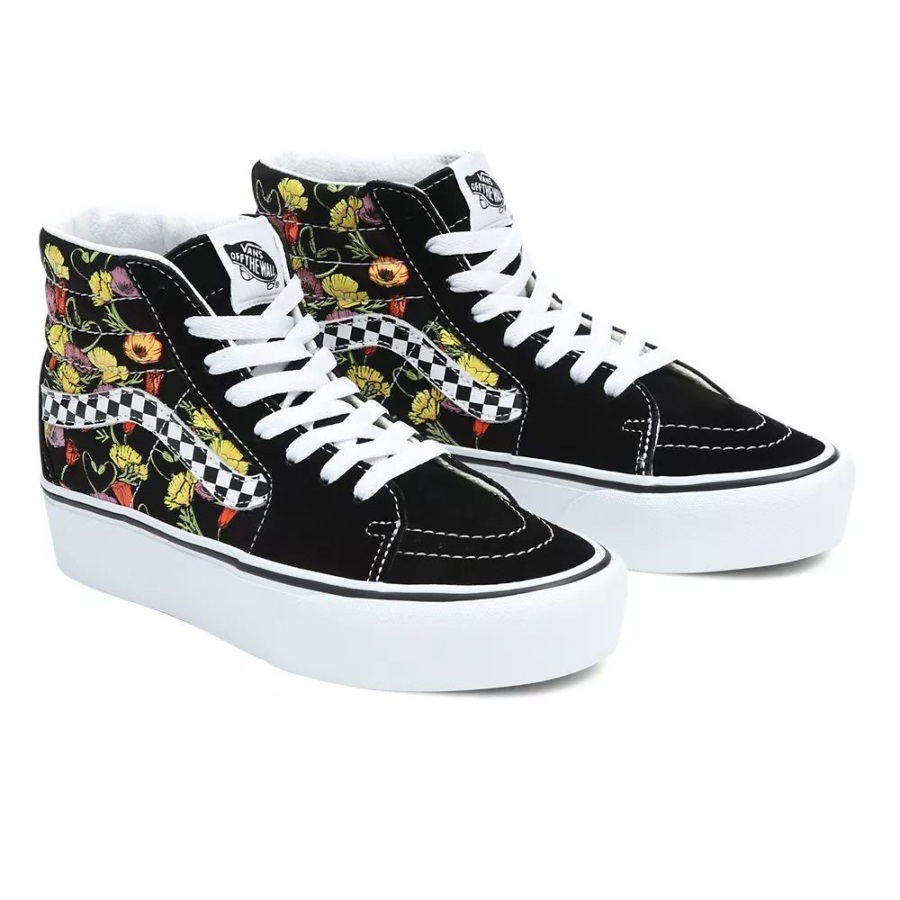 Chaussures Vans Sk8-hi Platform 2.0 Noir-multi