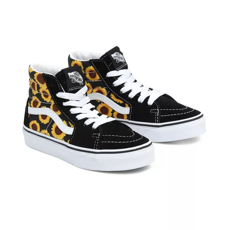 Vans Sk8-hi Chaussures Enfants (4-8 Ans) Noir