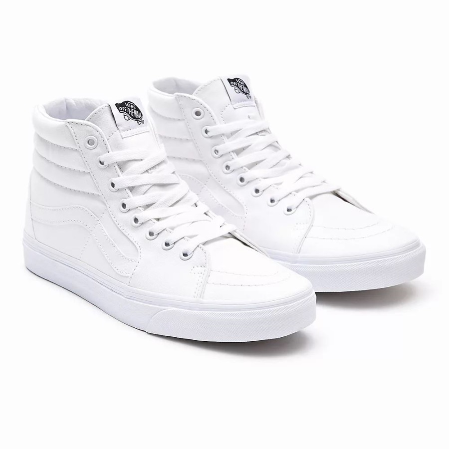 Chaussures Vans Sk8-hi Blanc Femme