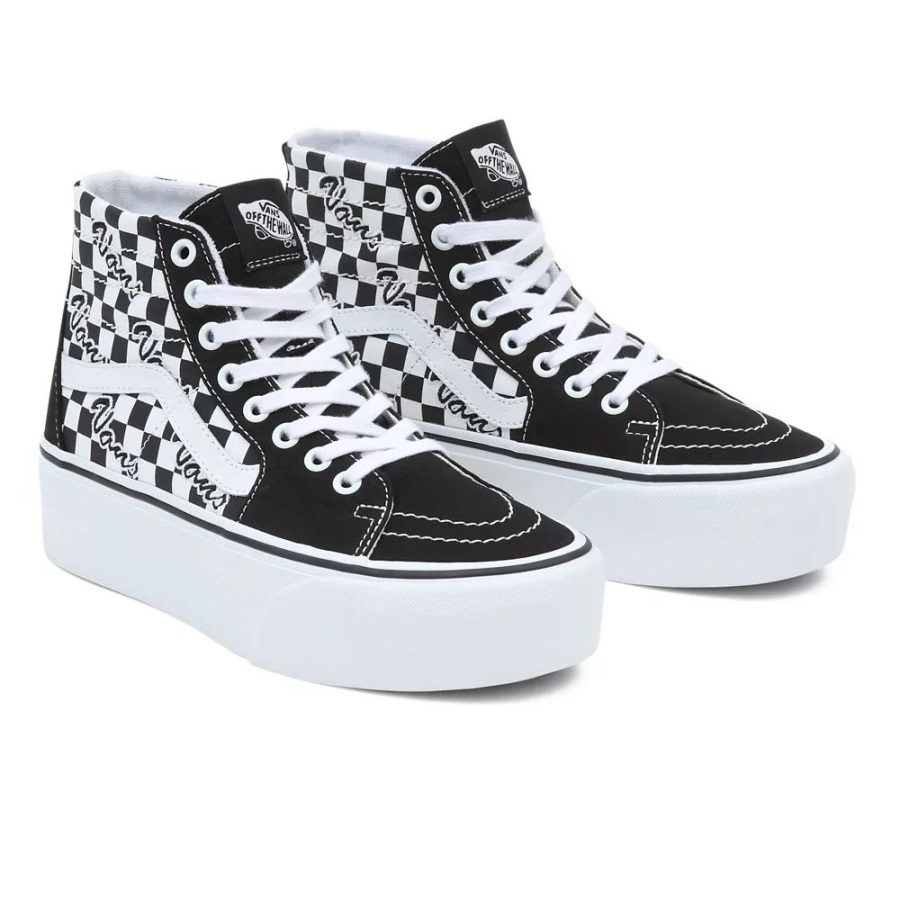 Vans Sk8-hi Chaussures Fuselées Stackform Noir