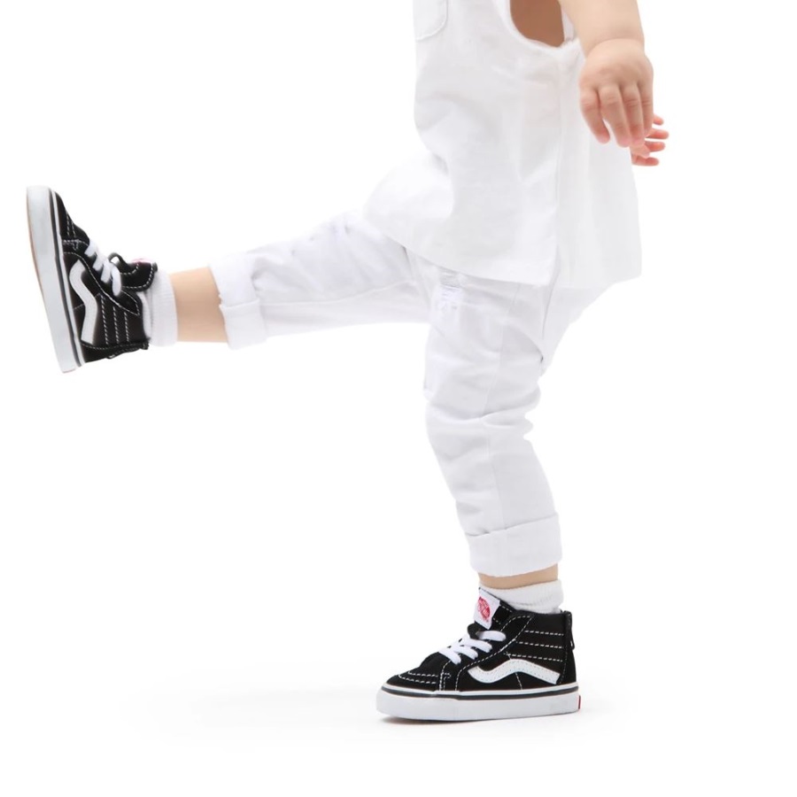 Vans Sk8-hi Zip Chaussures Bambin (1-4 Ans) Noir