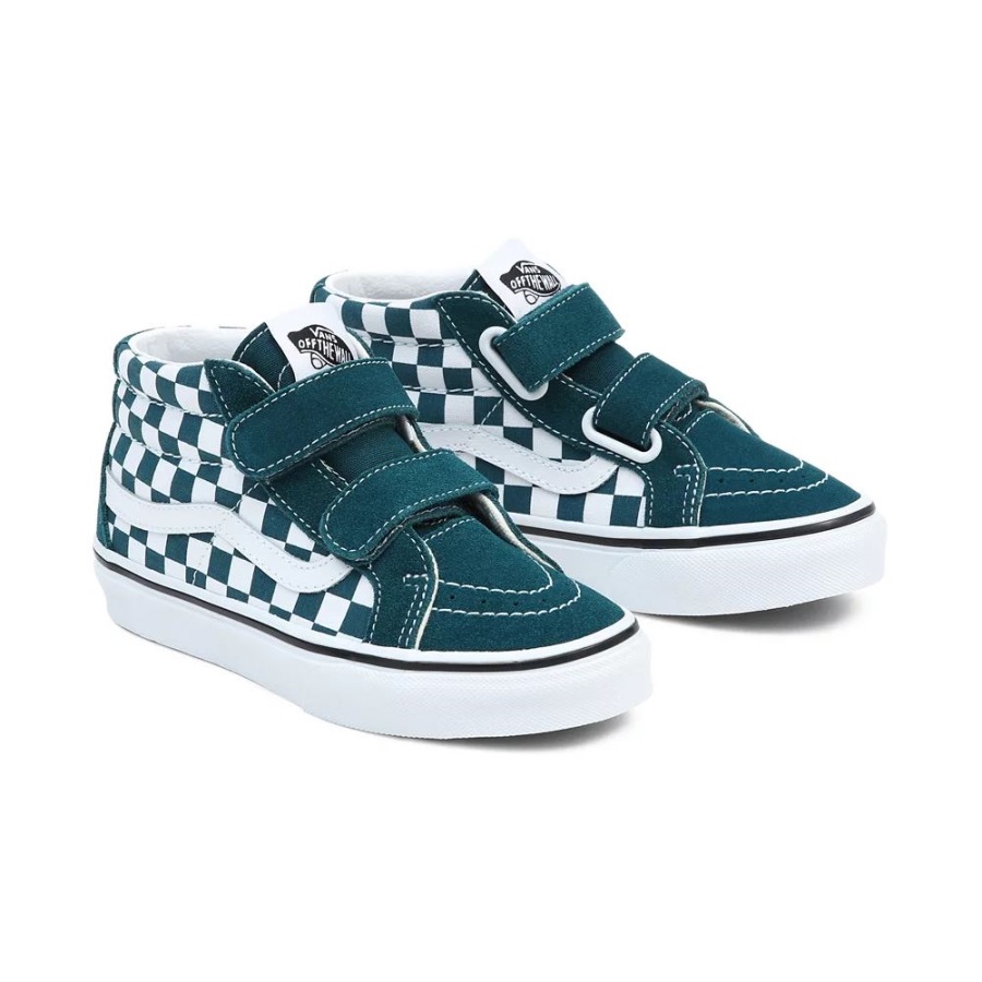 Vans Sk8-mid Reissue V Chaussures Enfants (4-8 Ans) Bleu