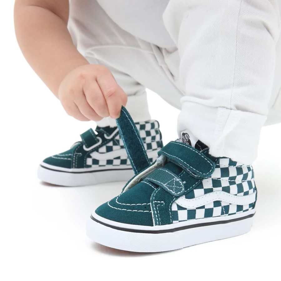 Chaussures Vans Sk8-mid Reissue V Bambin (1-4 Ans) Bleu