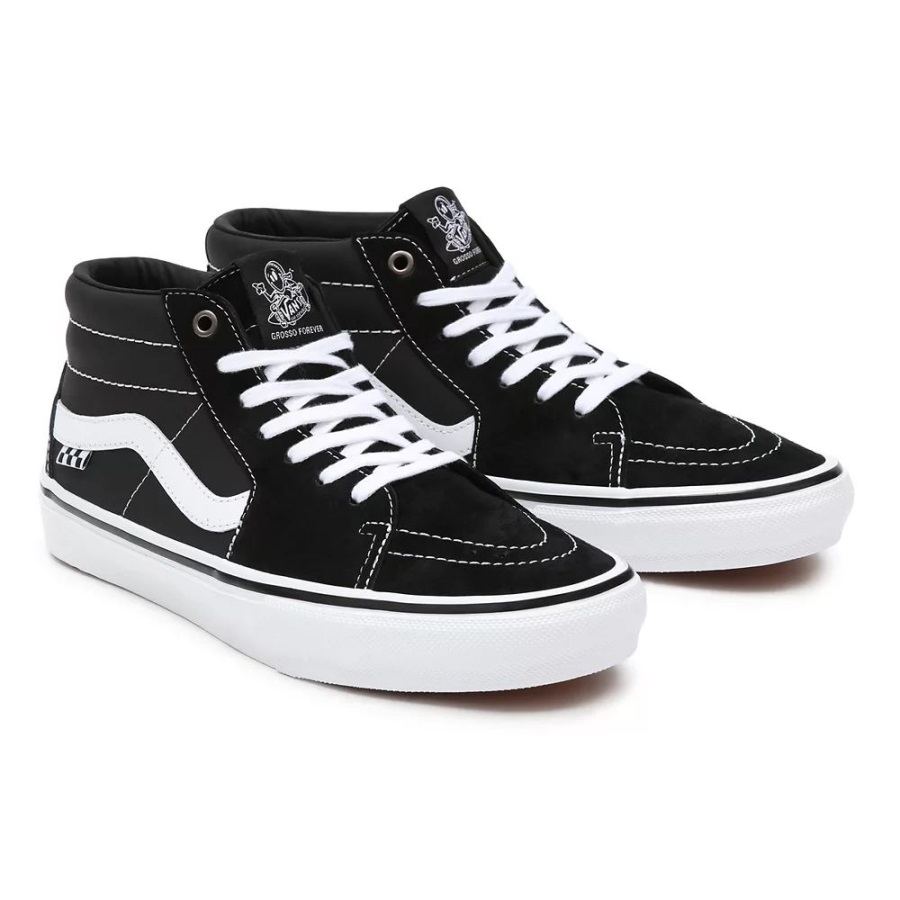 Vans Skate Grosso Mid Chaussures Noir