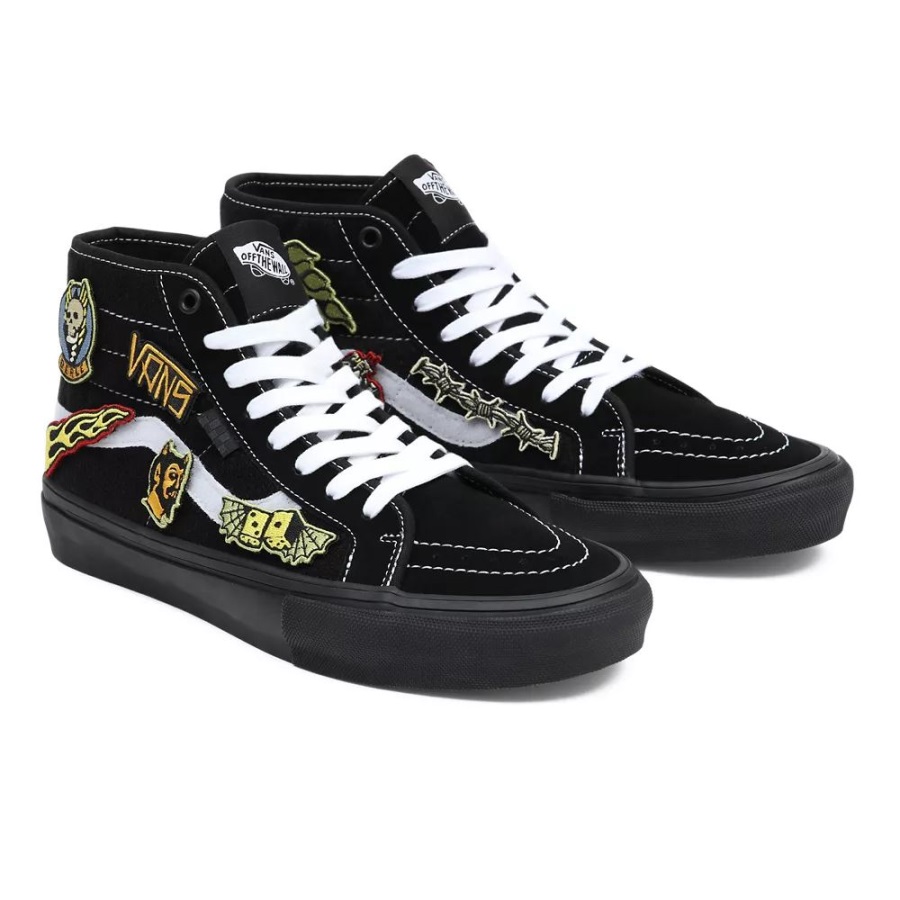 Vans Skate Sk8-hi Decon Chaussures Gris