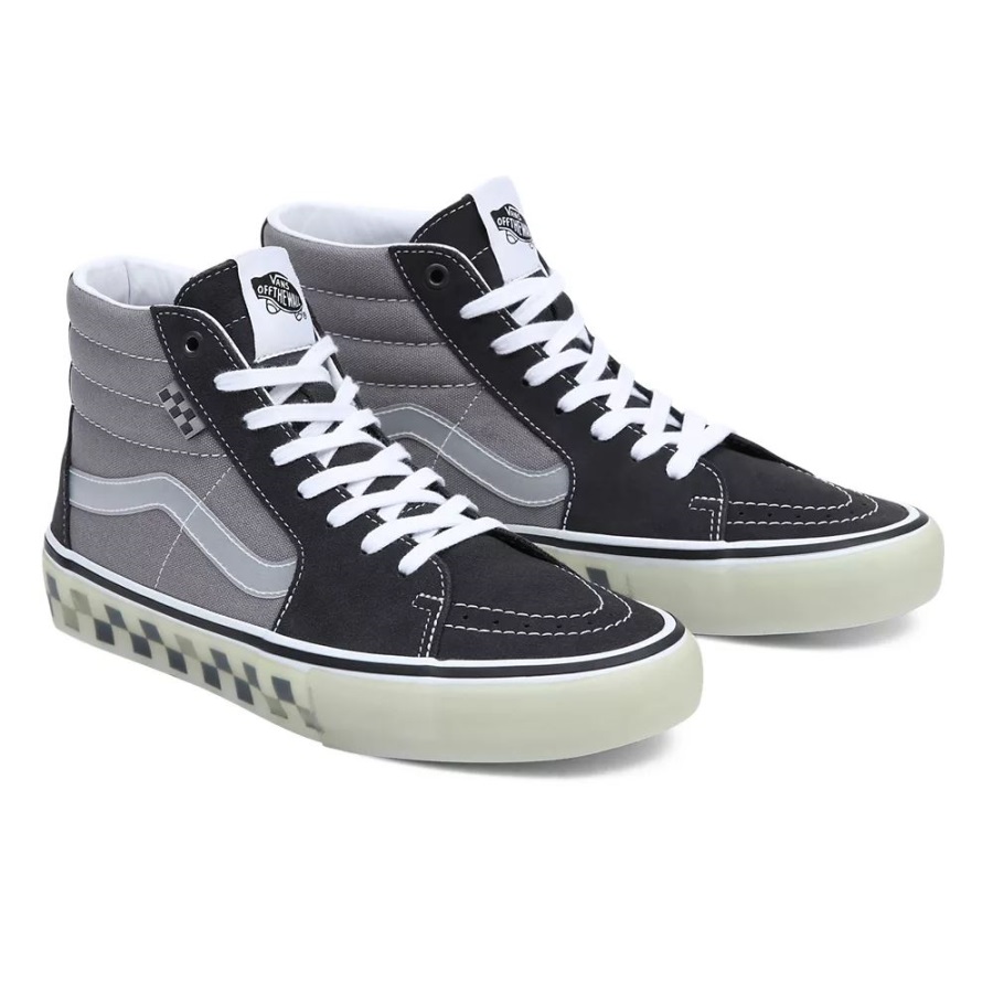 Vans Skate Sk8-hi Chaussures Noir-gris
