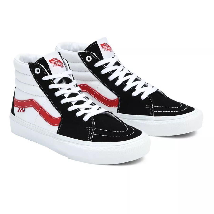 Vans Skate Sk8-hi Chaussures Noir-blanc